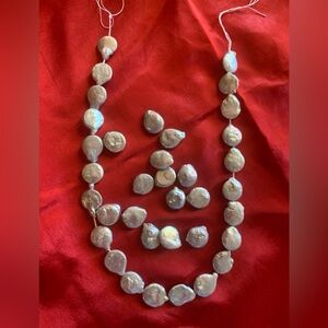 Elegant Silver Pearls